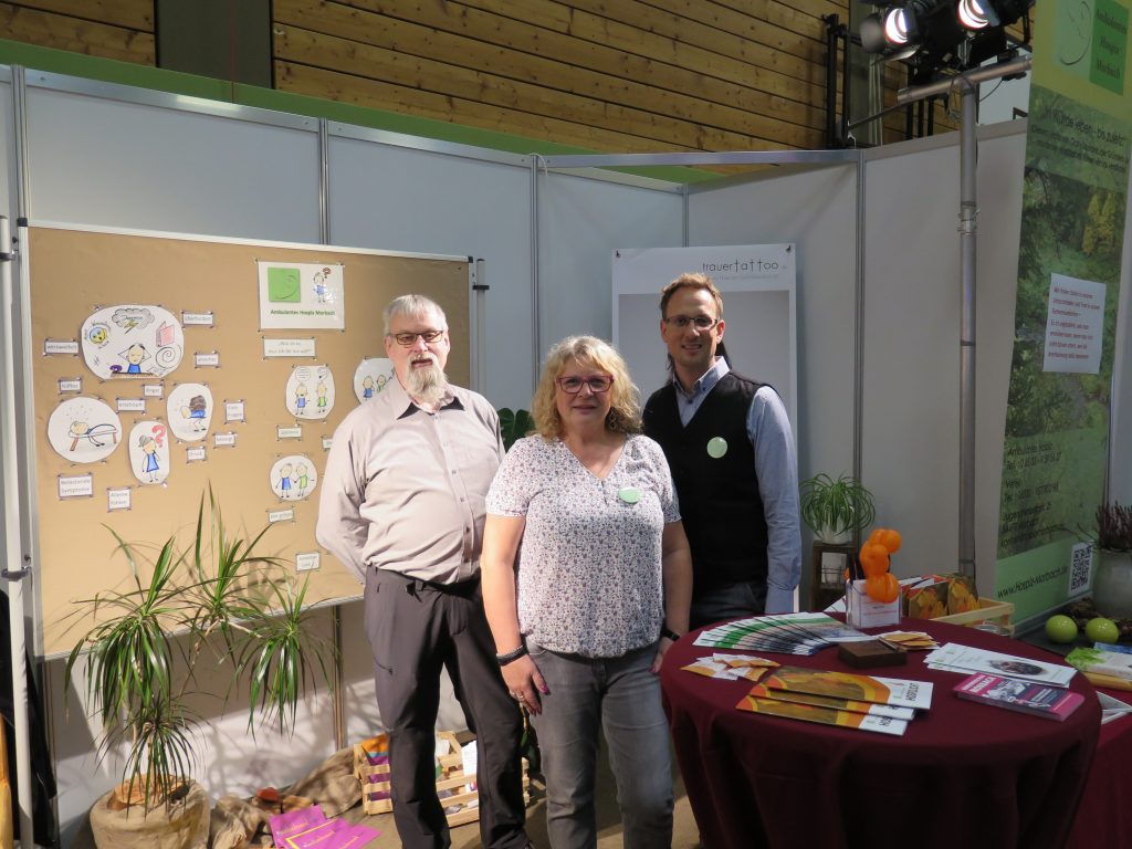 Gewerbeschau Morbach Christlicher Hospizverein Morbach Michael Fuchs Elke Weyand Patrick Tröster